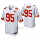 Camiseta NFL Game Hombre Kansas City Chiefs Chris Jones Blanco