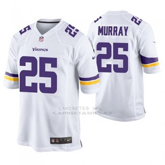 Camiseta NFL Game Hombre Minnesota Vikings Latavius Murray Blanco