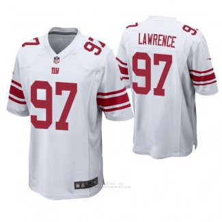 Camiseta NFL Game Hombre New York Giants Dexter Lawrence Blanco