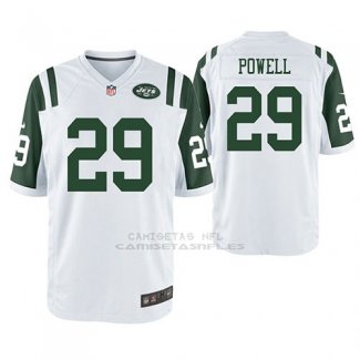 Camiseta NFL Game Hombre New York Jets Bilal Powell Blanco