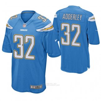 Camiseta NFL Game Hombre San Diego Chargers Nasir Adderley Azul