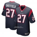 Camiseta NFL Game Houston Texans Kendall Sheffield Azul