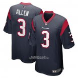 Camiseta NFL Game Houston Texans Kyle Allen Azul