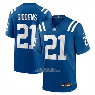 Camiseta NFL Game Indianapolis Colts DJ Giddens Azul