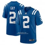 Camiseta NFL Game Indianapolis Colts Matt Gay Azul
