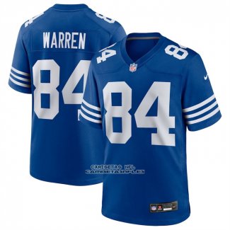 Camiseta NFL Game Indianapolis Colts Tyler Warren Alterno Royal