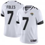 Camiseta NFL Game Jacksonville Jaguars 7 Nick Foles Blanco