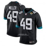 Camiseta NFL Game Jacksonville Jaguars Bruce Miller Negro