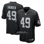 Camiseta NFL Game Las Vegas Raiders Charles Snowden Negro