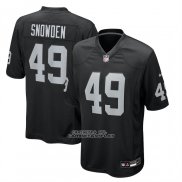 Camiseta NFL Game Las Vegas Raiders Charles Snowden Negro