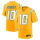 Camiseta NFL Game Los Angeles Chargers Justin Herbert Alterno Charger Power Oro