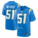 Camiseta NFL Game Los Angeles Chargers Rashad Weaver Powder Azul