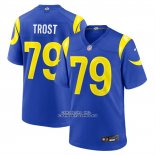 Camiseta NFL Game Los Angeles Rams Keagen Trost Azul Camiseta NFL Game Los Angeles Rams Keagen Trost Azul
