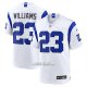 Camiseta NFL Game Los Angeles Rams Kyren Williams Fearsome Blanco