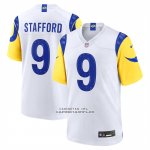 Camiseta NFL Game Los Angeles Rams Matthew Stafford Jugador Blanco