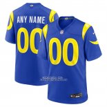 Camiseta NFL Game Los Angeles Rams Personalizada Azul1