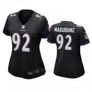 Camiseta NFL Game Mujer Baltimore Ravens Justin Madubuike Negro