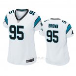 Camiseta NFL Game Mujer Carolina Panthers Derrick Brown Blanco