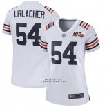 Camiseta NFL Game Mujer Chicago Bears Brian Urlacher 2019 Alterno Classic Retired Blanco