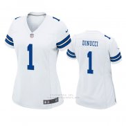 Camiseta NFL Game Mujer Dallas Cowboys Ben Dinucci Blanco
