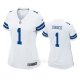 Camiseta NFL Game Mujer Dallas Cowboys Ben Dinucci Blanco