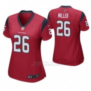Camiseta NFL Game Mujer Houston Texans Lamar Miller Rojo