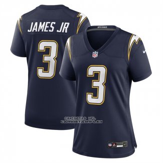 Camiseta NFL Game Mujer Los Angeles Chargers Derwin James Jr Alterno Super Chargers Azul