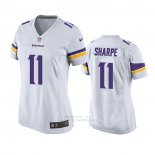 Camiseta NFL Game Mujer Minnesota Vikings Tajae Sharpe Blanco