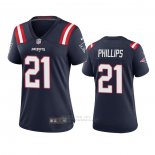 Camiseta NFL Game Mujer New England Patriots Adrian Phillips Azul