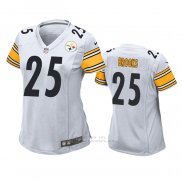 Camiseta NFL Game Mujer Pittsburgh Steelers Antoine Brooks Blanco