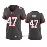 Camiseta NFL Game Mujer Tampa Bay Buccaneers John Lynch 2020 Gris