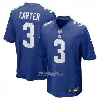 Camiseta NFL Game New York Giants Abdul Carter Azul