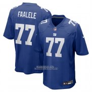 Camiseta NFL Game New York Giants Daniel Faalele Azul