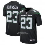Camiseta NFL Game New York Jets James Robinson Alterno Negro