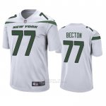 Camiseta NFL Game New York Jets Mekhi Becton Blanco