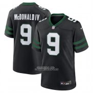 Camiseta NFL Game New York Jets Will McDonald IV Alterno Negro1