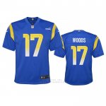 Camiseta NFL Game Nino Los Angeles Rams Robert Woods 2020 Azul