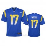 Camiseta NFL Game Nino Los Angeles Rams Robert Woods 2020 Azul