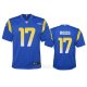 Camiseta NFL Game Nino Los Angeles Rams Robert Woods 2020 Azul