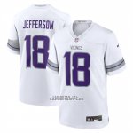 Camiseta NFL Game Nino Minnesota Vikings Justin Jefferson Blanco