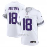 Camiseta NFL Game Nino Minnesota Vikings Justin Jefferson Blanco