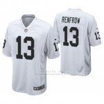 Camiseta NFL Game Oakland Raiders Hunter Renfrow Blanco
