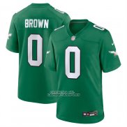 Camiseta NFL Game Philadelphia Eagles Marquise Brown Alterno Verde