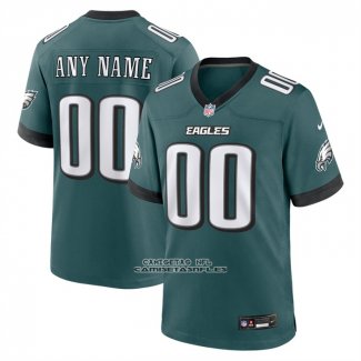 Camiseta NFL Game Philadelphia Eagles Personalizada Verde1