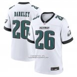 Camiseta NFL Game Philadelphia Eagles Saquon Barkley Blanco1 Camiseta NFL Game Philadelphia Eagles Saquon Barkley Blanco1