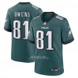 Camiseta NFL Game Philadelphia Eagles Terrell Owens Retired Verde1 Camiseta NFL Game Philadelphia Eagles Terrell Owens Retired Verde1