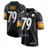 Camiseta NFL Game Pittsburgh Steelers Renell Wren Negro