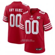 Camiseta NFL Game San Francisco 49ers 80 Aniversario Personalizada Rojo