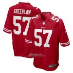 Camiseta NFL Game San Francisco 49ers Dre Greenlaw Rojo
