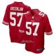 Camiseta NFL Game San Francisco 49ers Dre Greenlaw Rojo